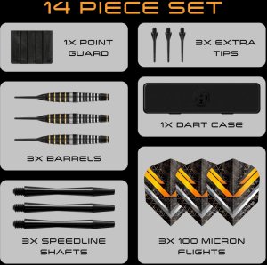 Harrows Rzutki do darta Harrows VULCAN Softip 20 g 4
