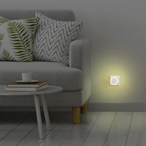 Lampka wtykowa do gniazdka Hama LAMPKA NOCNA LED DO GNIAZDKA, WŁĄCZNIK DODYKOWY, CIEPŁE ŚWIATŁO 11