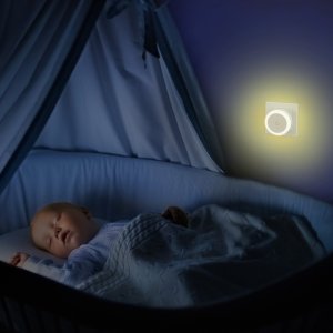 Lampka wtykowa do gniazdka Hama LAMPKA NOCNA LED DO GNIAZDKA, WŁĄCZNIK DODYKOWY, CIEPŁE ŚWIATŁO 12