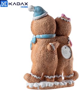 Dekoracja świąteczna Hanipol KADAX Figurka Bożonarodzeniowa LED Chłopiec Dziewczynka Piernik 10