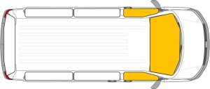 Carbest Dywaniki samochodowe Thermomat Isoflex Renault Master / Opel Movan 2005-2010 Kabina kierowcy 3-częściowy 2