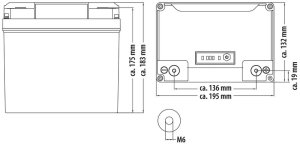 Carbest Akumulator litowy LiFePO4 Li50BT-H z Bluetooth i funkcją grzania - 50 Ah 4