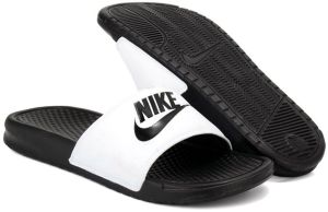 Nike Klapki Benassi JDI biało-czarne r. 40 (343880 100) 3