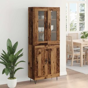 vidaXL vidaXL Highboard Stare drewno 69,5 x 34 x 90 cm 4