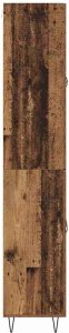 vidaXL vidaXL Highboard Stare drewno 69,5 x 34 x 90 cm 9