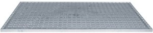 vidaXL vidaXL Ruszt Srebrny 30 x 30 x 2 cm Stal ocynkowana na gorąco 4