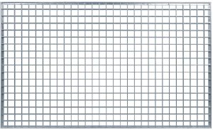 vidaXL vidaXL Ruszt Srebrny 30 x 30 x 2 cm Stal ocynkowana na gorąco 5