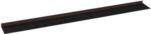 vidaXL vidaXL Szczotki uszczelniające do drzwi samoprzylepne 2 pcs Brązowy 5