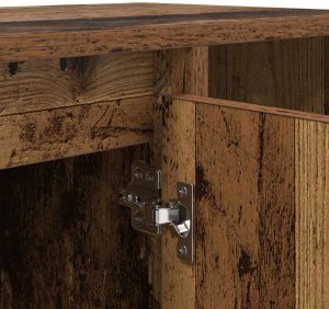 vidaXL vidaXL Szafka pod telewizor Stare drewno 100 x 35 x 55 cm 9