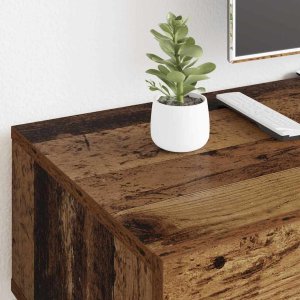 vidaXL vidaXL Szafka pod telewizor z szufladą Stare drewno 150 x 36 x 30 cm 4