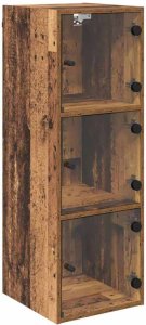vidaXL vidaXL Szafka ścienna Stare drewno 35 x 37 x 102 cm 2