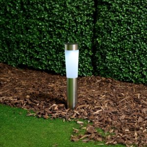 Grundig - Lampa ogrodowa solarna LED 7,5x56 cm 2
