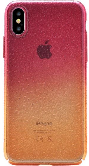 Devia Nakładka Amber do iPhone X orange red (BRA006281) 1