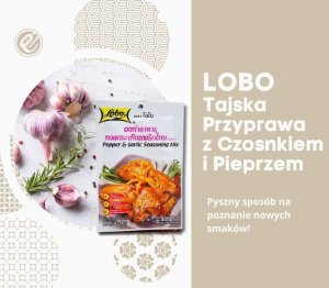Lobo Pepper and Garlic Seasoning Mix tajska mieszanka przypraw 30g 3