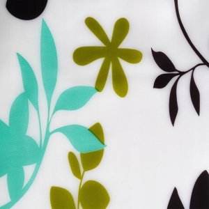 Lumarko Zasłona prysznicowa haczyki wodoodporna 180x180 cm 2