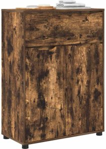 vidaXL vidaXL Szafka Łazienkowa z szufladą Dąb wędzony 72,5 x 36,5 x 100 cm 3