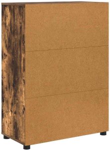 vidaXL vidaXL Szafka Łazienkowa z szufladą Dąb wędzony 72,5 x 36,5 x 100 cm 8