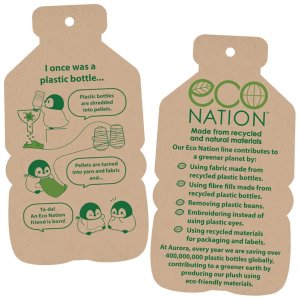 ECO NATION Eco Nation* – Pluszowa maskotka / przytulanka Płaszczka 30 cm 4