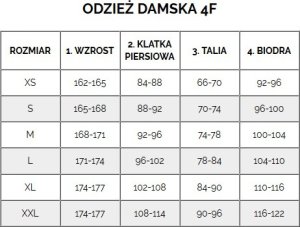 4f 4F F217 jasny fiolet 4FWAW25USEAF217 52S M/L 8