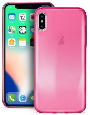 TelForceOne Puro nakładka Nude 0.3 mm do iPhone X różowa transparentna (AKGETPUROET00063) 3