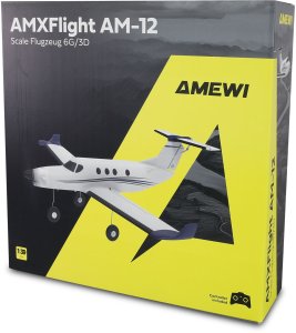 Samolot zdalnie sterowany Amewi AMXFlight AM-12 450mm 6G/3D 6-kanał RTF 14+ 6