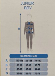 GATTA ACTIVE KOMPLET TERMOAKTYWNY BLUZKA SPODNIE GATTA THERMO JR BOY 004.2418S 5