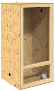 vidaXL vidaXL Terrarium Brązowy 50 x 50 x 100 cm OSB 2