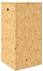 vidaXL vidaXL Terrarium Brązowy 50 x 50 x 100 cm OSB 8