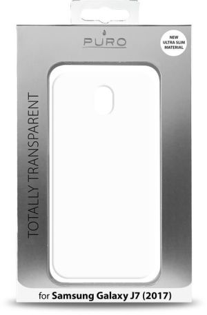 Puro 0.3 Nude Etui Samsung Galaxy J7 (2017), przezroczysty (SGGALAXYJ71703NUDETR) 2