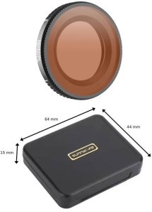 Filtr SunnyLife FILTR ND32/PL SZARY POLARYZACYJNY OCHRONNY DO KAMERY SPORTOWEJ DJI OSMO NANO 13