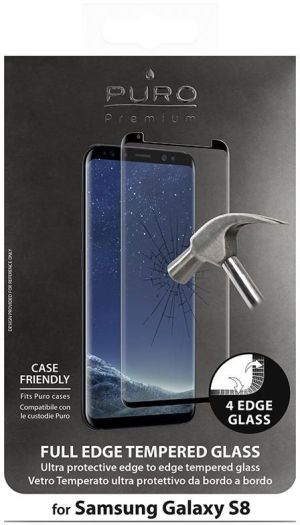 Puro Full Edge szkło ochronne hartowane Galaxy S8 (SDGFSGALAXYS8BLK) 2