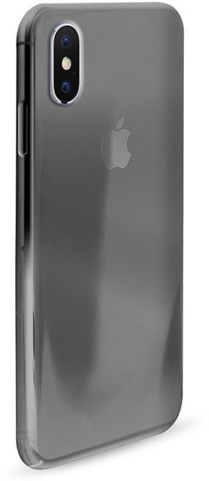 Puro 0.3 Nude Etui iPhone X, czarny przezroczysty (IPCX03NUDEBLK) 3