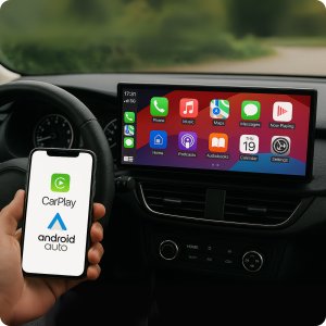 Radio samochodowe Spreest RADIO SAMOCHODOWE EKRAN APPLE CARPLAY ANDROID AUTO BLUETOOTH KAMERA COFANIA 2