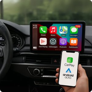 Radio samochodowe Spreest RADIO SAMOCHODOWE EKRAN APPLE CARPLAY ANDROID AUTO BLUETOOTH KAMERA COFANIA 2