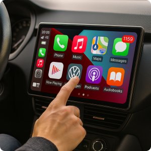 Radio samochodowe Spreest RADIO SAMOCHODOWE EKRAN APPLE CARPLAY ANDROID AUTO BLUETOOTH KAMERA COFANIA 3