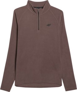 4f Bluza polarowa męska 4F M065 brązowa 4FWAW25UFLEM065 80S L 2