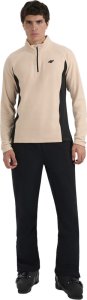 4f Bluza polarowa męska 4F M066 beżowa 4FWAW25UFLEM066 83S XL 7