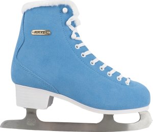 Roces Łyżwy figurowe Suede Eco-Fur* niebiesko-białe 450702 004 40 2
