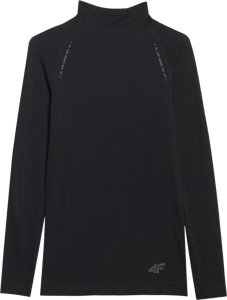4f Koszulka damska longsleeve 4F F419 czarna 4FWAW25TFLOF419 20S M/L 2