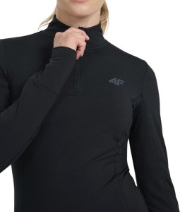 4f Bluza termoaktywna damska 4F F098 głęboka czerń 4FWAW25UBRUF098 20S L 5