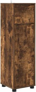 vidaXL vidaXL Szafka Łazienkowa z szufladą Dąb wędzony 30,5 x 30 x 101 cm 2