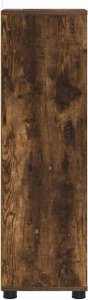 vidaXL vidaXL Szafka Łazienkowa z szufladą Dąb wędzony 30,5 x 30 x 101 cm 7