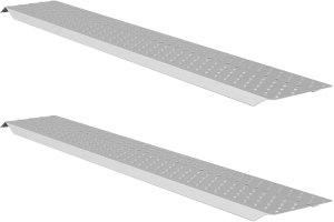 vidaXL Rampy załadunkowe 200 kg srebrny 159 x 23 x 5 cm 2