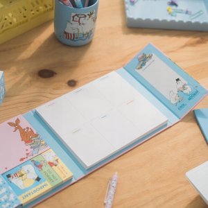 Harry Potter Muminki - Planner tygodniowy A4 z karteczkami samoprzylepnymi 3