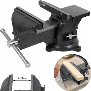 Renew Force IMADŁO ŚLUSARSKIE OBROTOWE 360 Z KOWADŁEM ŻELIWNE STOŁOWE 11kg 200mm XXL 4
