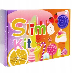 Branded toys Glinka Slime Dla Dzieci Lody Babeczki Masa Plastyczna Sensoryka + Ozdoby 2