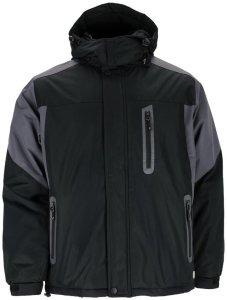 Kurtka męska Reis Kurtka ochronna ocieplana męska kaptur stójka zamek rzepy napy rękaw ściągacz rzepy wiele kieszeni tafta 210T MILTON 3XL 2