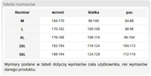 Kurtka męska Reis Kurtka ochronna ocieplana męska kaptur stójka zamek rzepy napy rękaw ściągacz rzepy wiele kieszeni tafta 210T MILTON 3XL 10