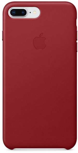 Apple iPhone 8 Plus / 7 Plus Leather Case, Red (MQHN2ZM/A) 1