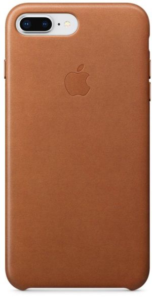 Apple iPhone 8 Plus / 7 Plus Leather Case, Saddle Brown (MQHK2ZM/A) 1